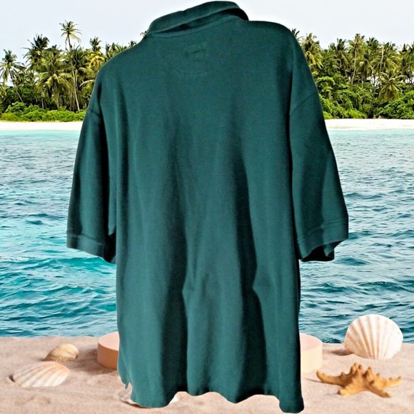 GEAR FOR SPORTS Shirt Mens XL Polo Golf 100% Thick Cotton Texas Logo Shirt - Picture 2 of 8